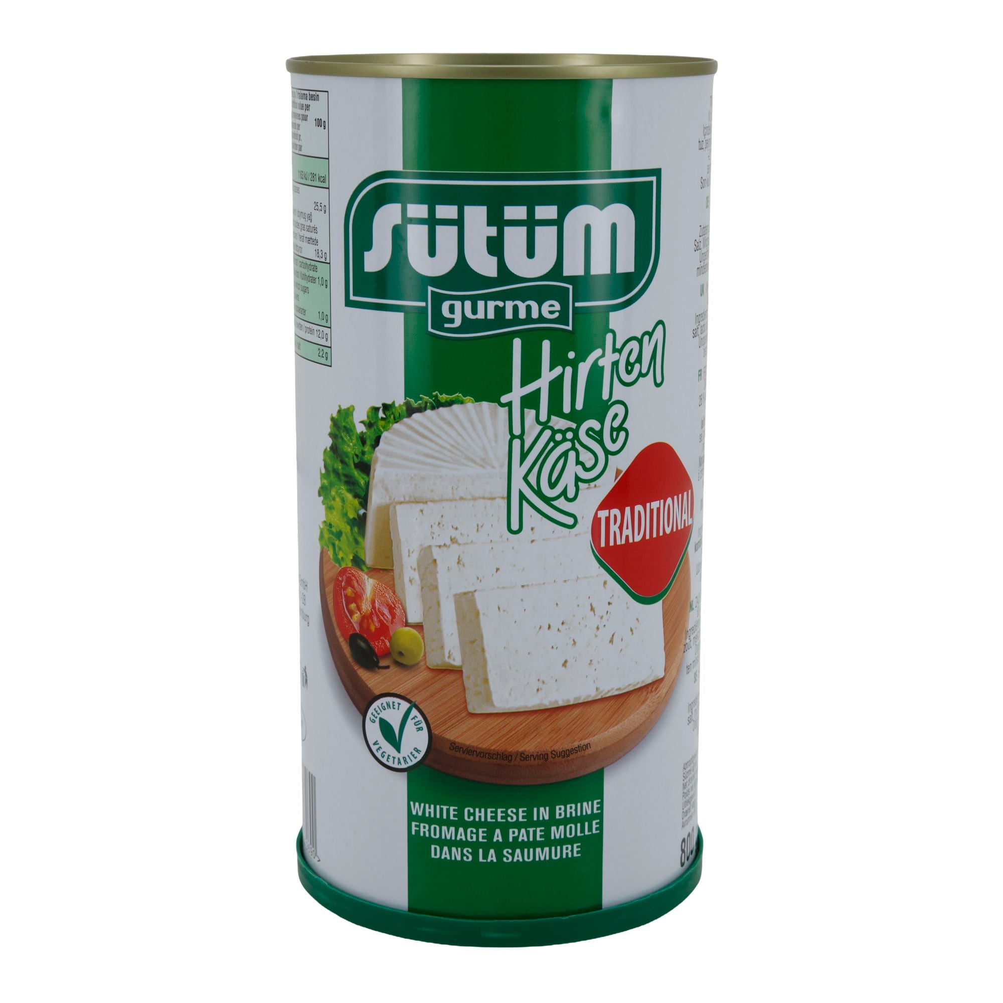 Hirtenkäse Sütüm | Weißkäse in Salzlake | Traditionell | 1500 g SUETUEM